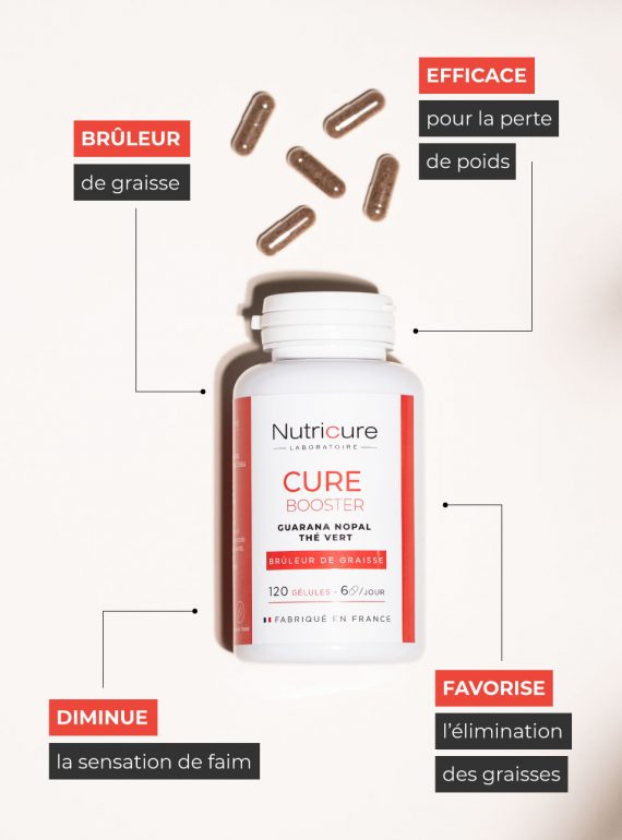 Cure-bosster-perte de poids-bruleur de graisse- minceur-complément-alimentaire