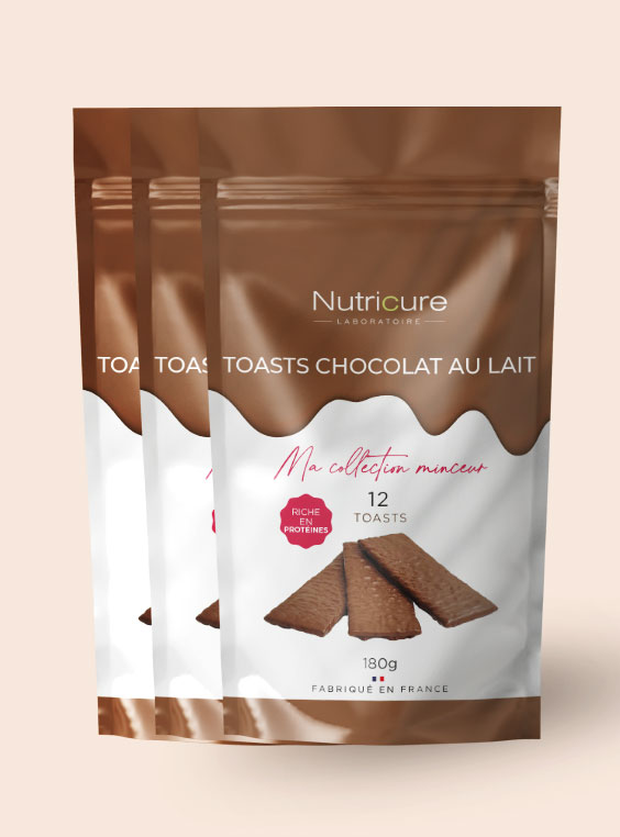 Pack Toasts Chocolat Lait